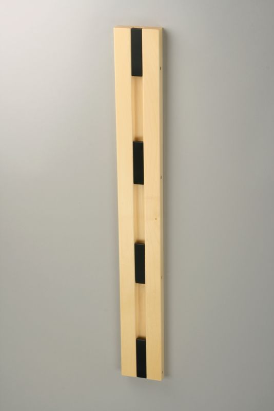 Knax Wandgarderobe Vertikal 4 Haken Loca